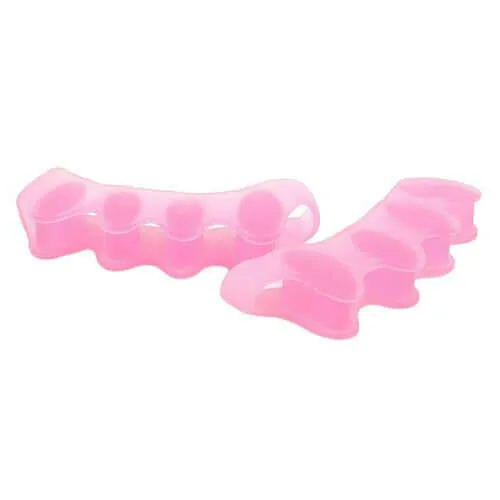 1 Pair Toe Straightener Silicone Toe Separator