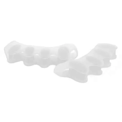 1 Pair Toe Straightener Silicone Toe Separator