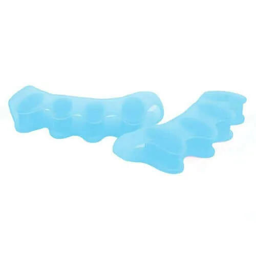 1 Pair Toe Straightener Silicone Toe Separator