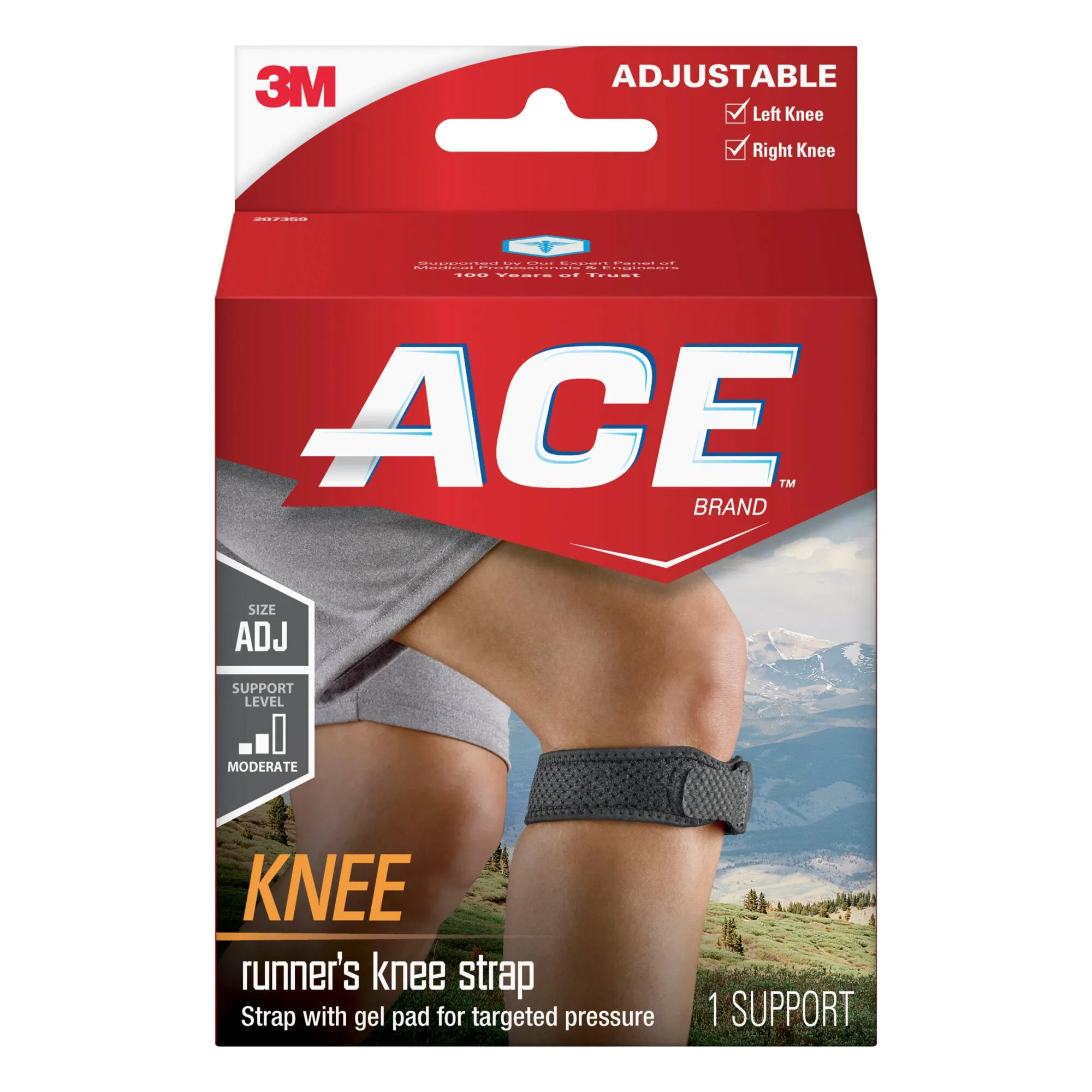 ACE Knee Strap 207359, One Size Adjustable