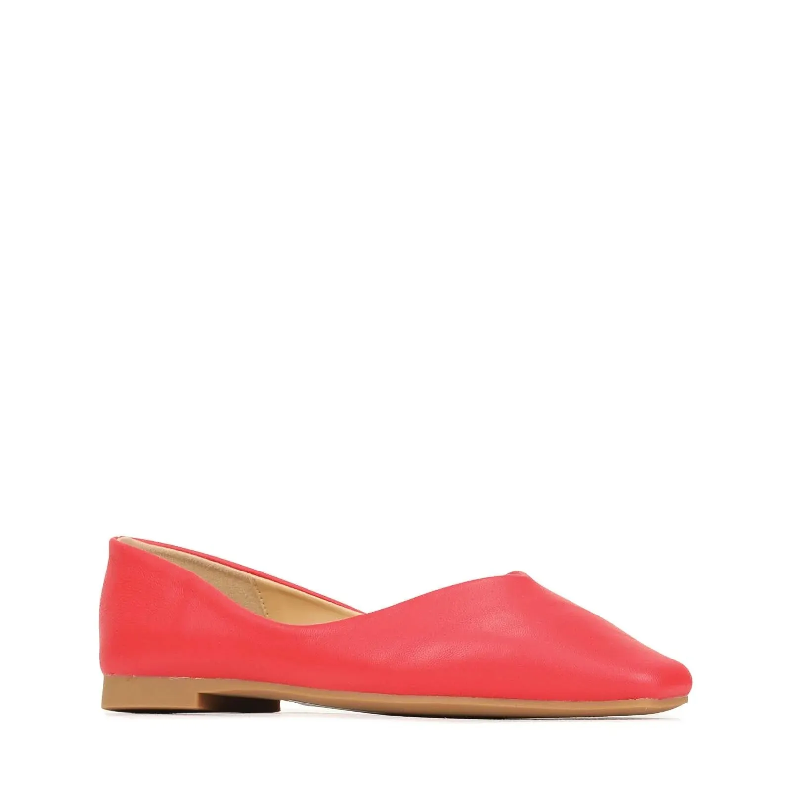 Adriana Ballet Flat in Red