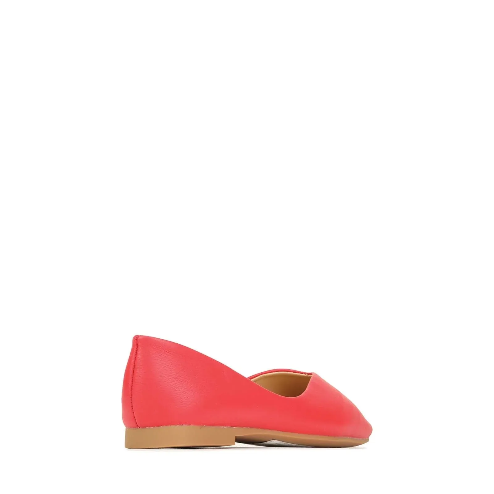 Adriana Ballet Flat in Red