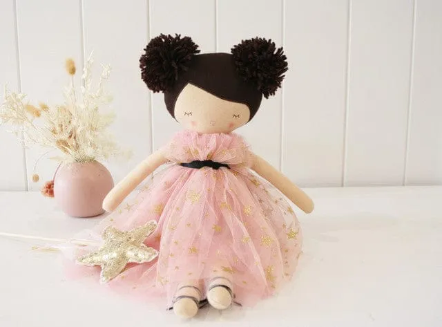 Alimrose Halle Ballerina Doll 48cm (Fair & Brunette)