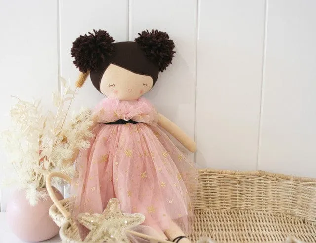 Alimrose Halle Ballerina Doll 48cm (Fair & Brunette)