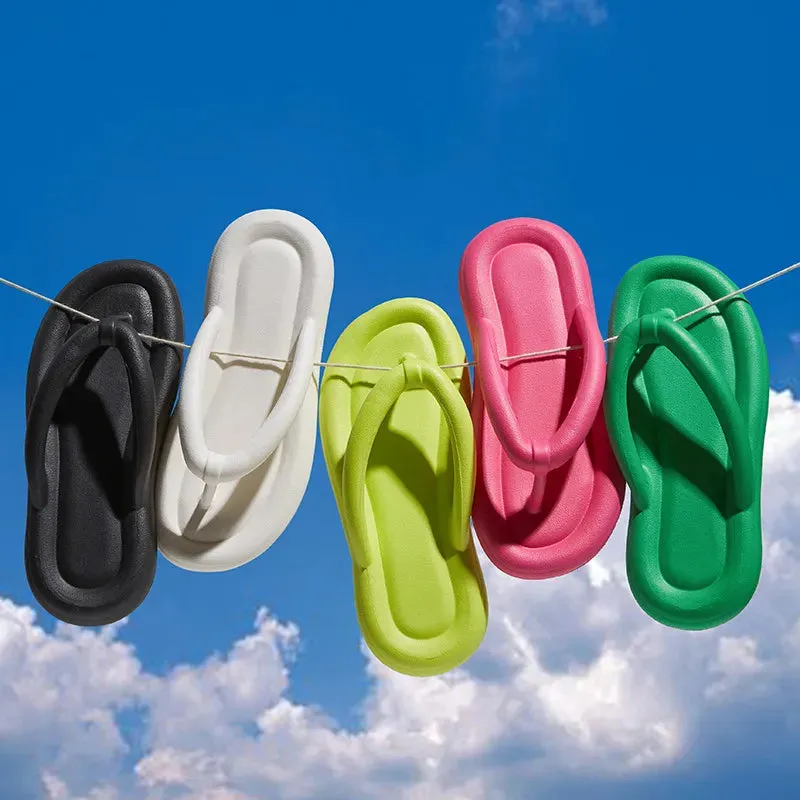 AMOZAE- - Korean Candy Color Women's Flip Flops