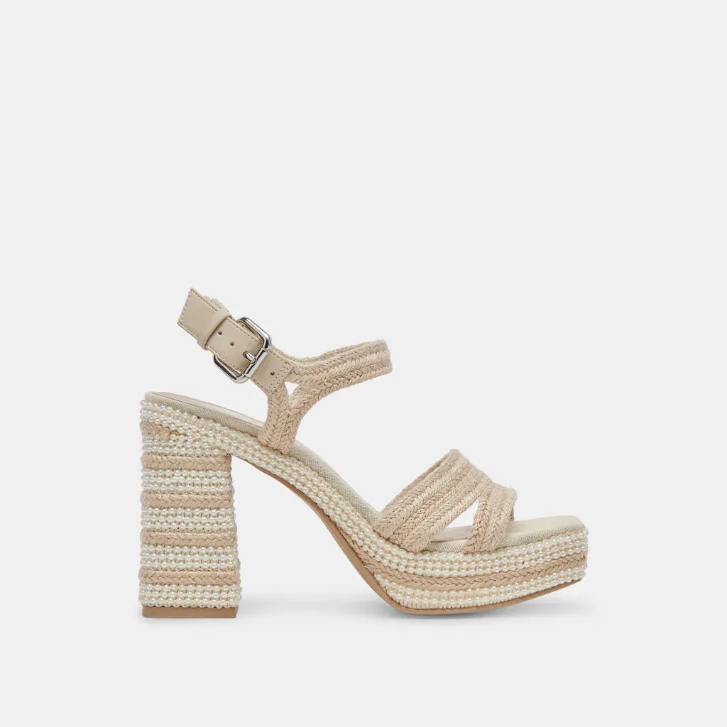 Anira Pearl Heel Ivory [Dolce Vita]