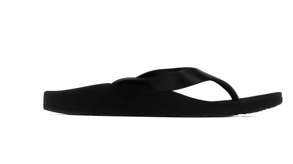 Archline Balance Flip Flops - Black