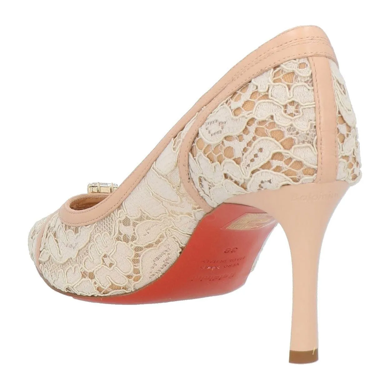 Baldinini shoes, beige/white