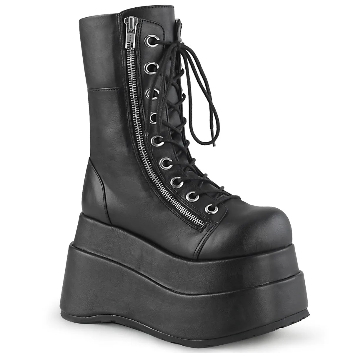 Bear-265 Platform Boots - Matte Black