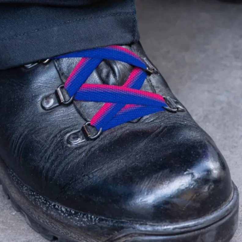 Bisexual Pride Shoelaces