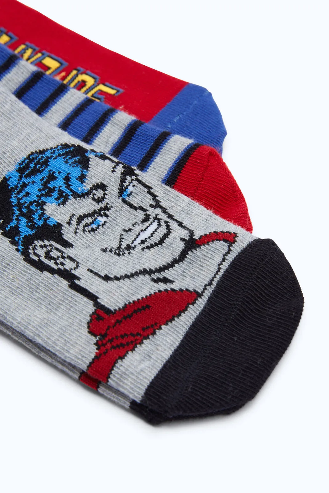 Boys Assorted Superman Socks Se (Pack Of 3)