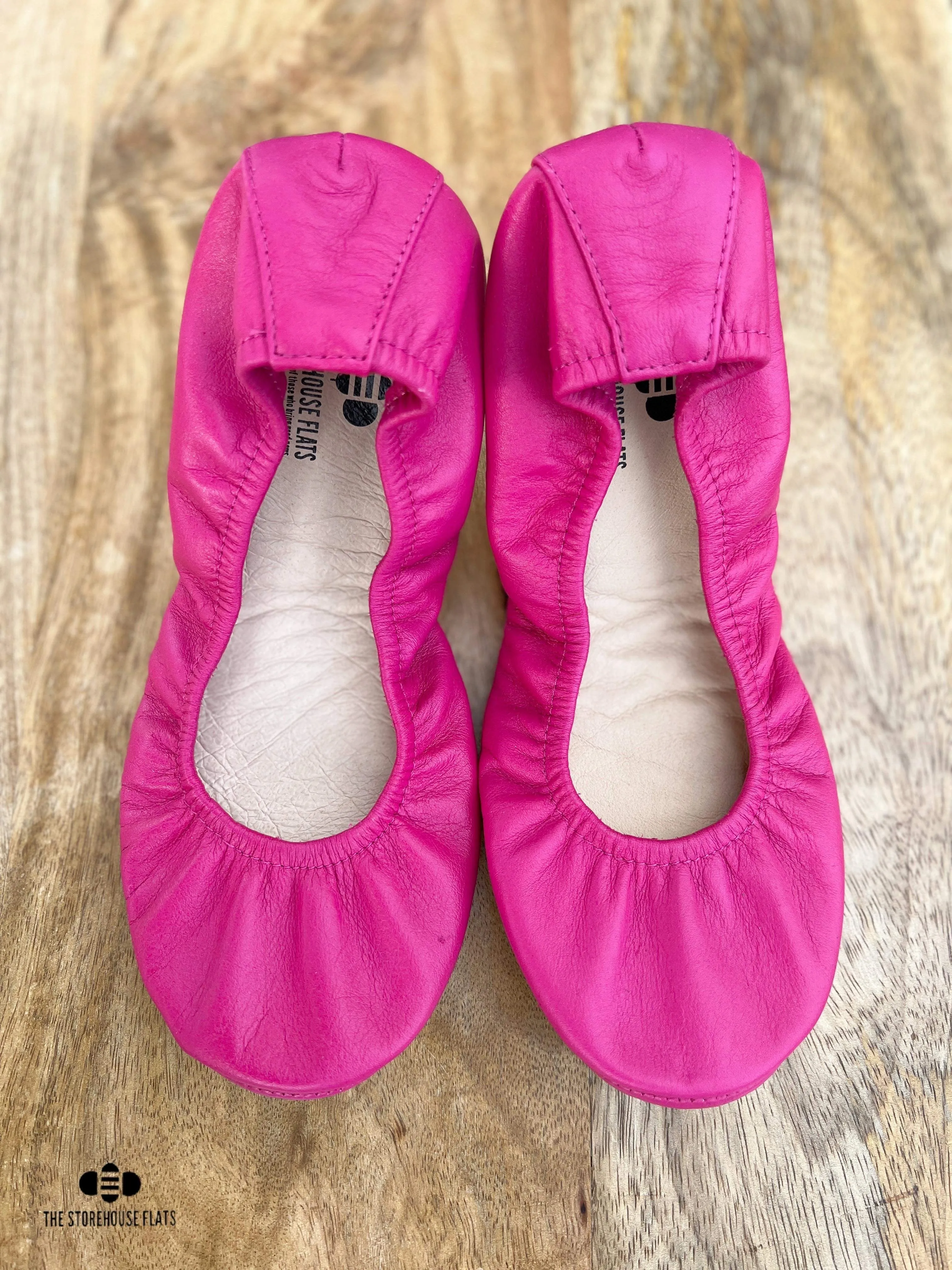 Bright Pink Storehouse Flats Classics