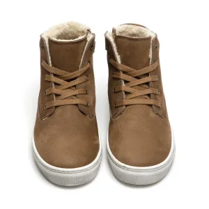 Brown Leather Arnold Lace-Up Boot