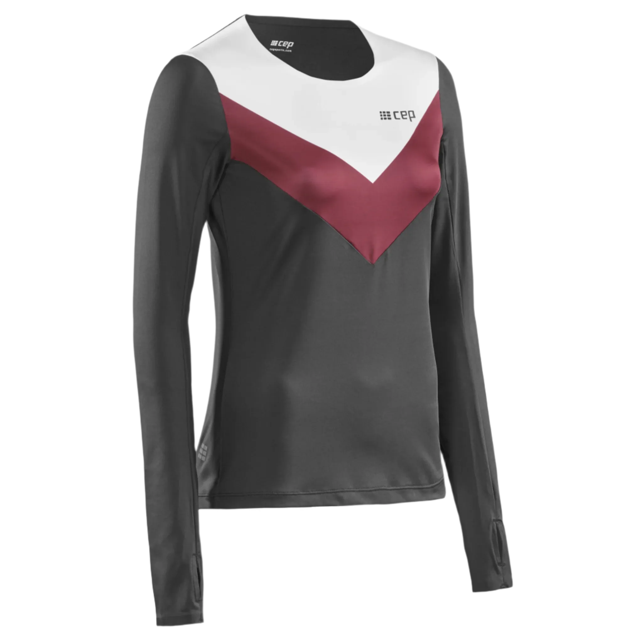 Chevron Long Sleeve Shirt, Women