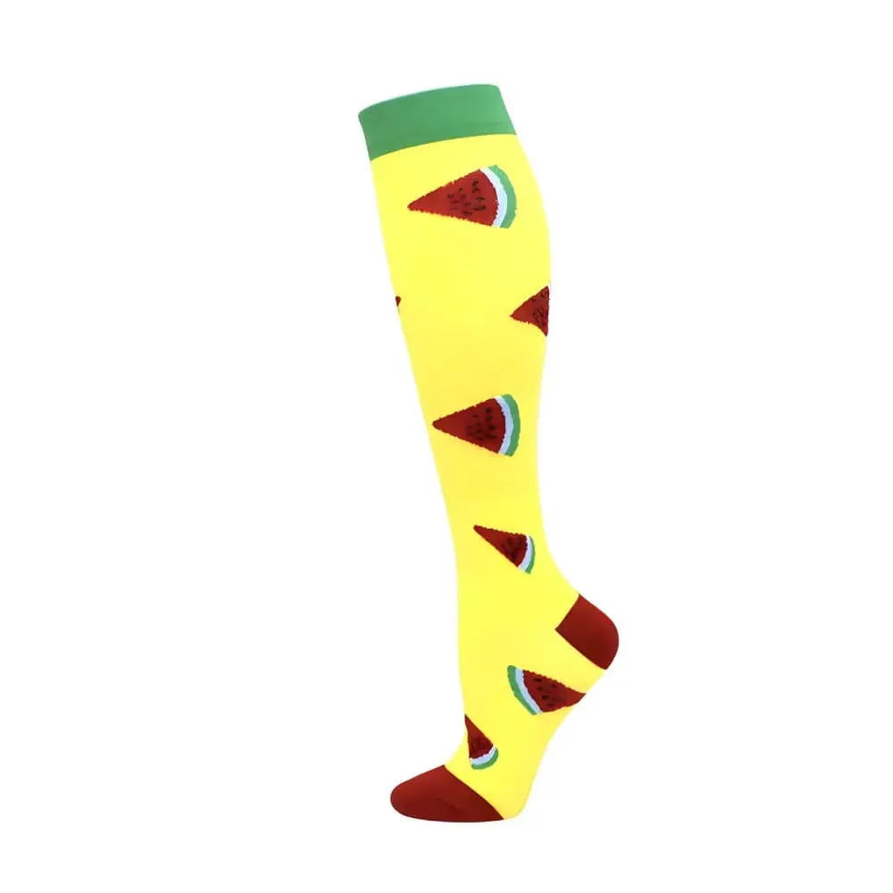 Colorful Compression Travel Socks