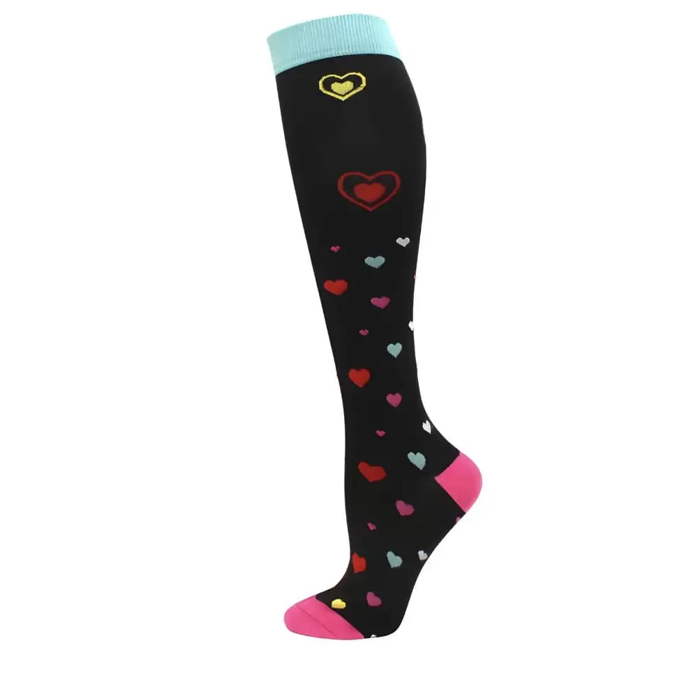 Colorful Compression Travel Socks