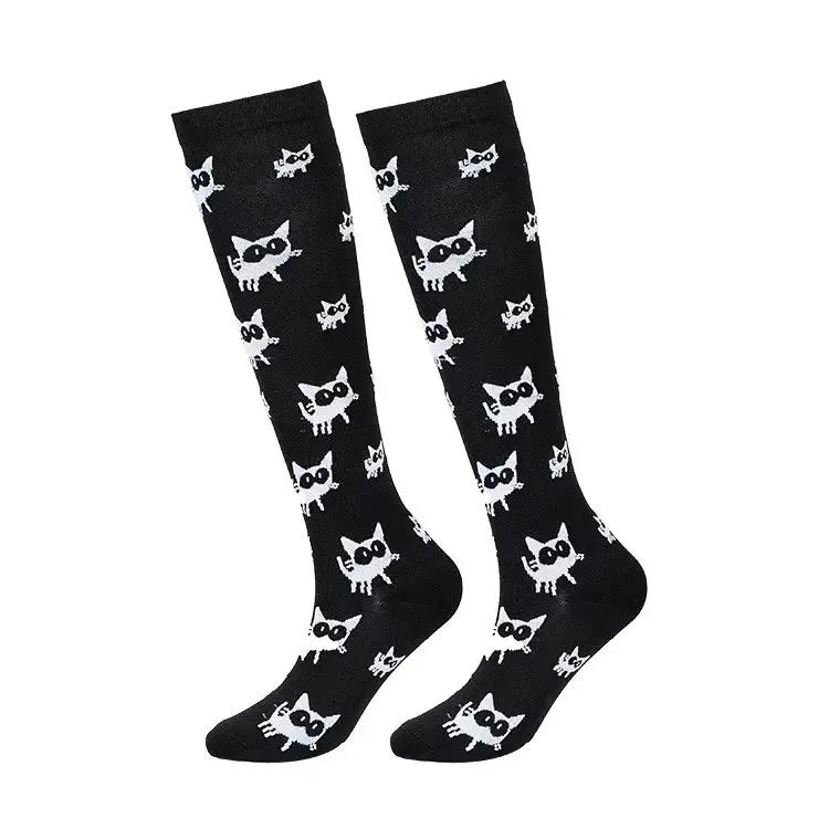 Cool Cat Knee High Socks