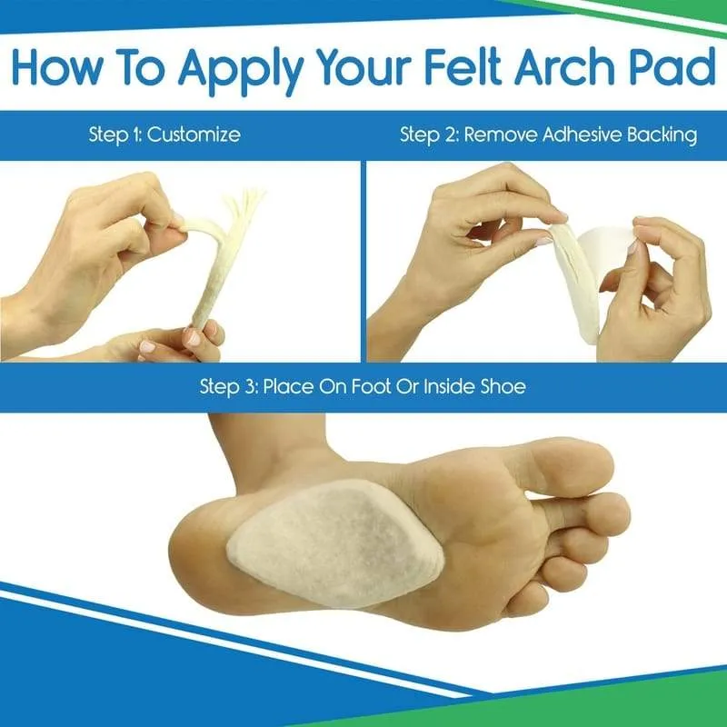 Felt Arch Pads