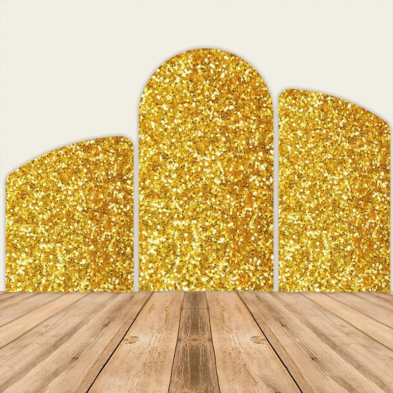 Golden Birthday Party Decoration Chiara Backdrop Arched Wall Covers ONLY