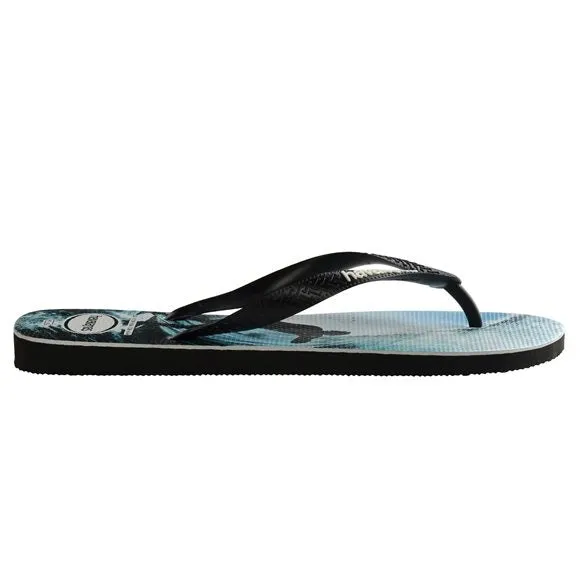 Havaianas PHOTOPRINT TUNNEL VISION BLACK/OCEAN MALE