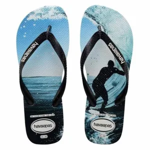 Havaianas PHOTOPRINT TUNNEL VISION BLACK/OCEAN MALE