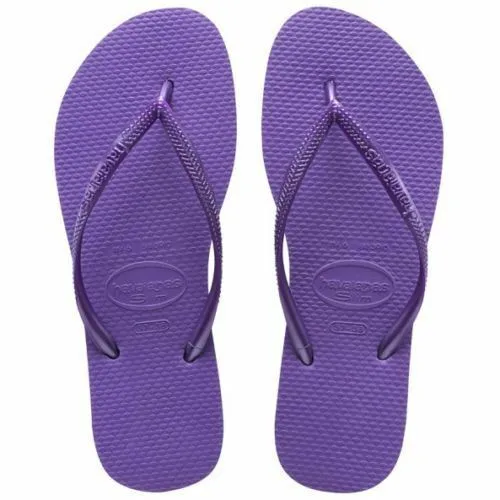 Havaianas Slim Brazil Women's Flip Flops All Sizes Gold,Black,Purple,White...