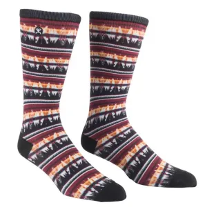 HOOey Graphic Boot Sock (Totem) - Western Socks