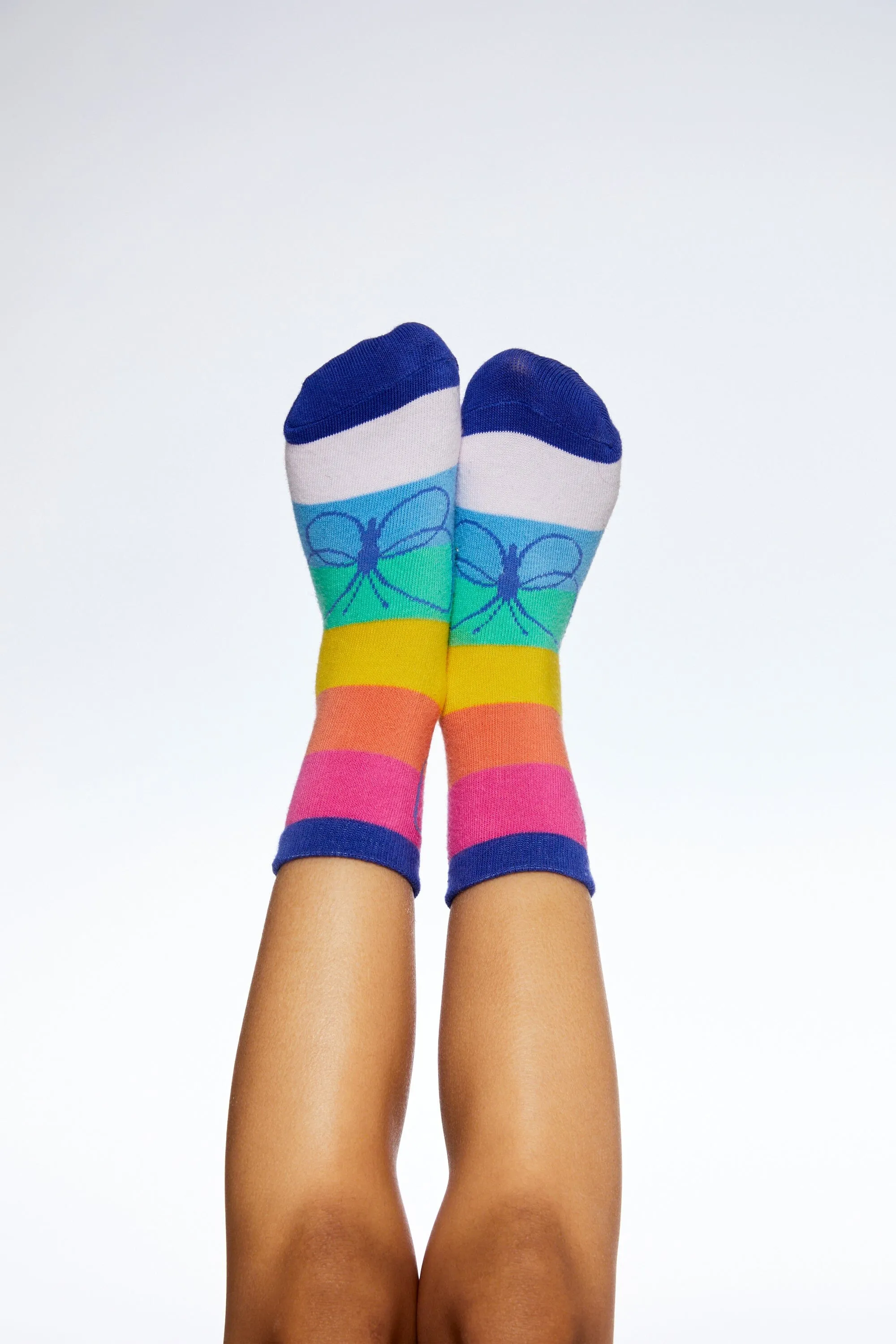 Jacquard Socks Rainbow