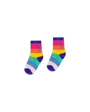 Jacquard Socks Rainbow