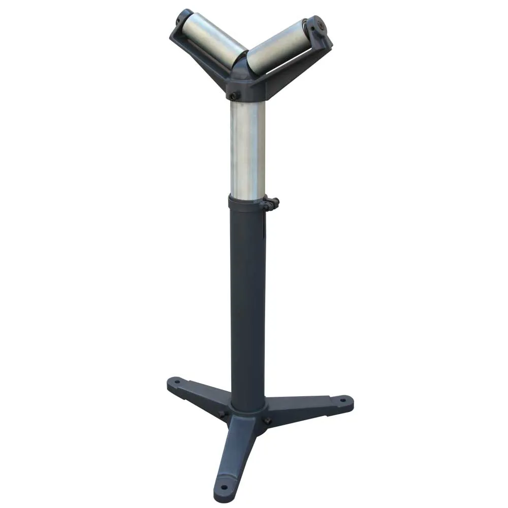 Kaka RV-1100 Stands and Supports, Pipe Stand V Head Roller Super Duty Adjustable 24-Inch to 43-Inch Tall