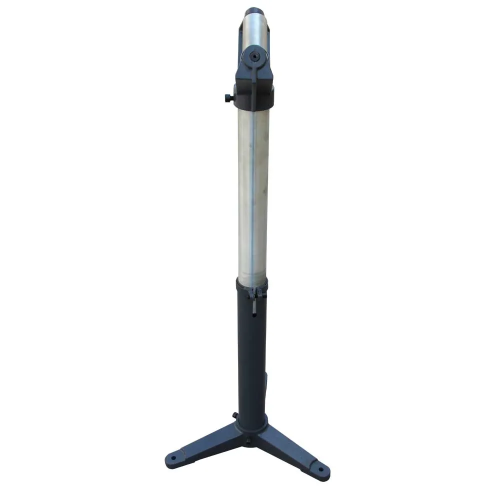 Kaka RV-1100 Stands and Supports, Pipe Stand V Head Roller Super Duty Adjustable 24-Inch to 43-Inch Tall