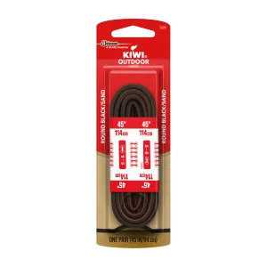 Kiwi Outdoor Laces Round Black/Sand 45"