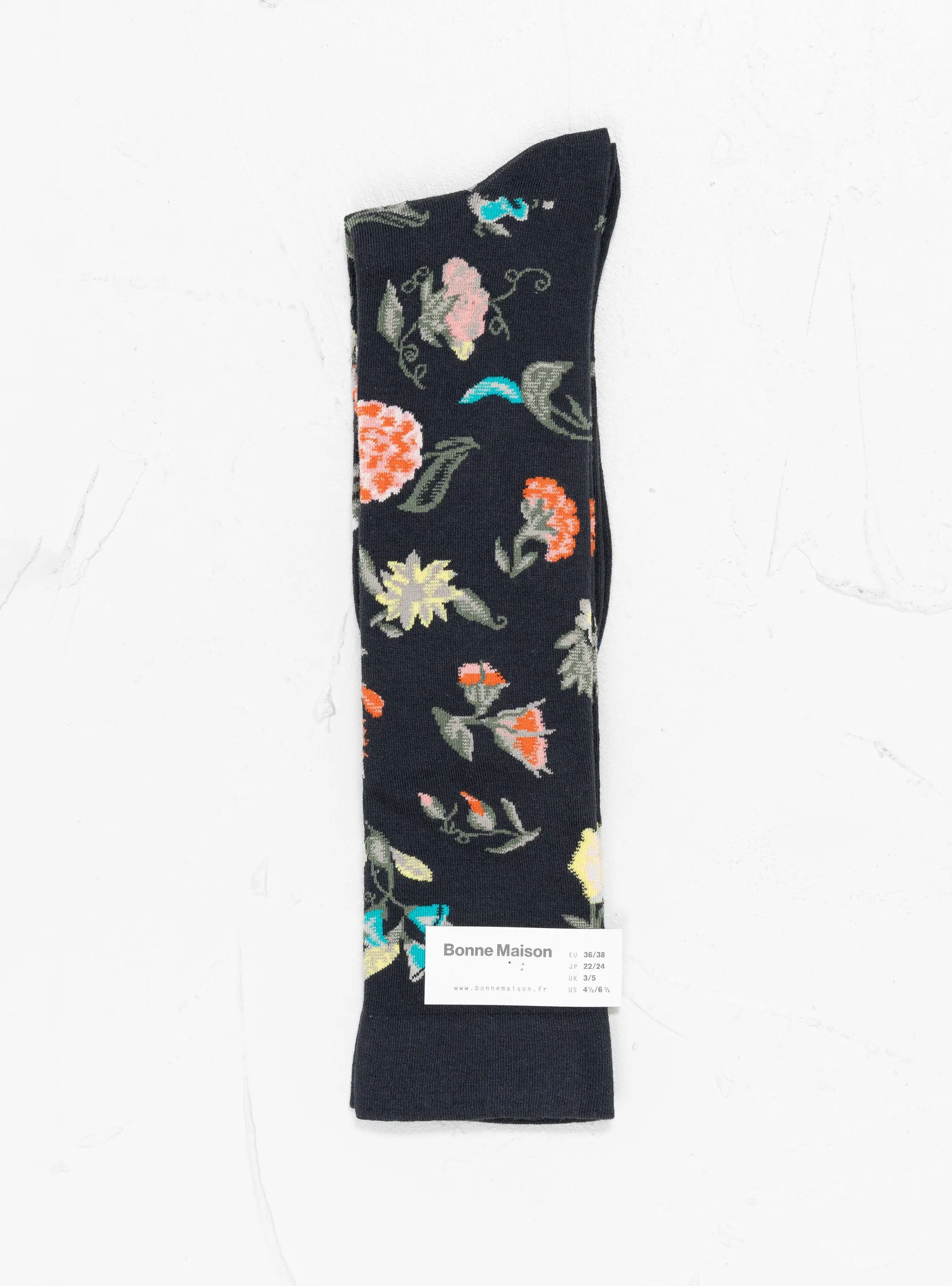 Knee High Socks Indian Socks Slate