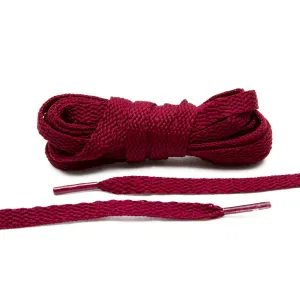 Maroon Flat Shoe Laces