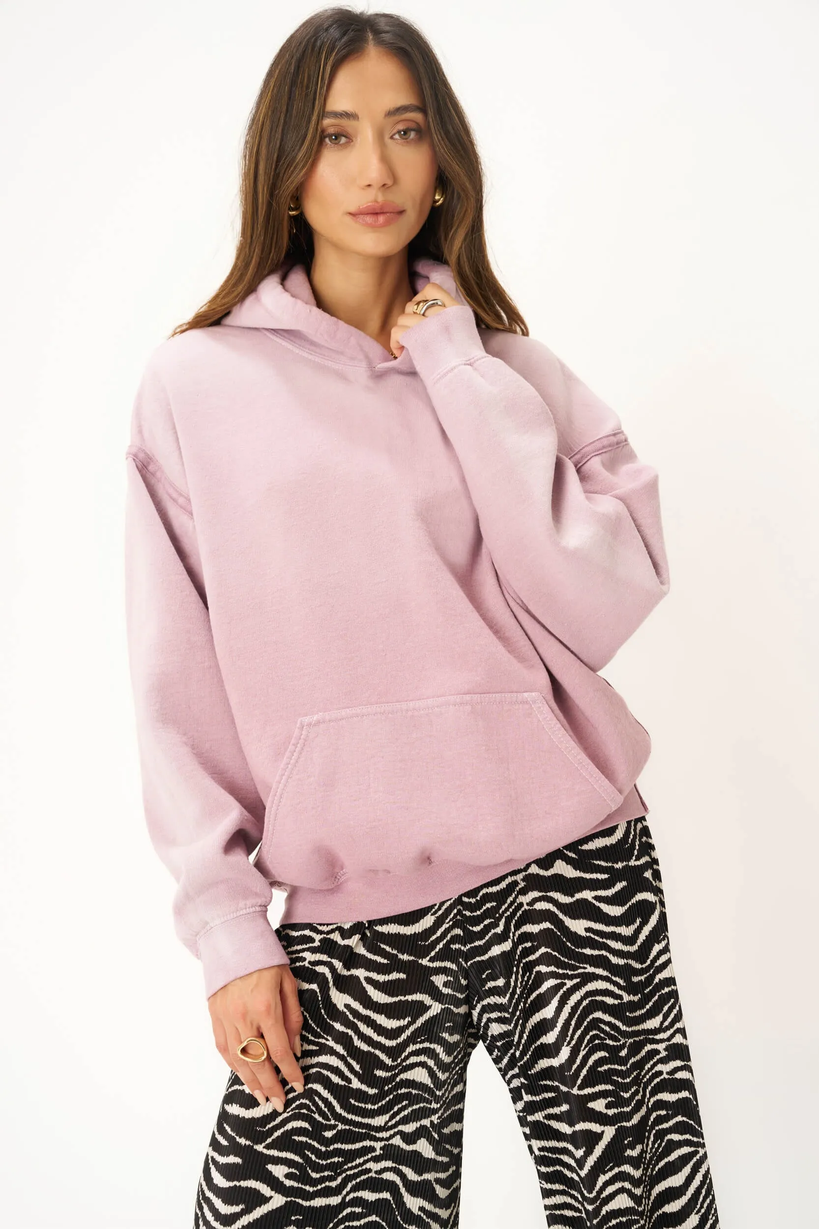 Mavis Sun Faded Hoodie - Blooming Lilac