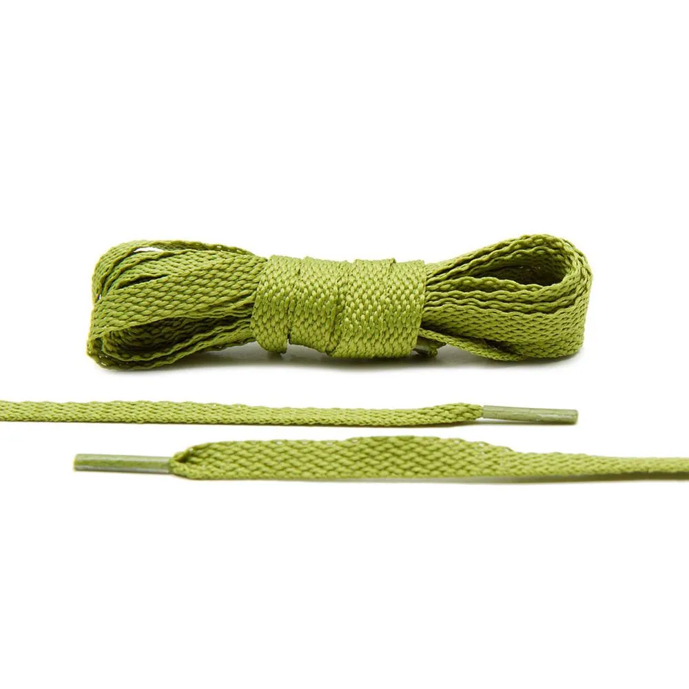 Olive Flat Shoe Laces