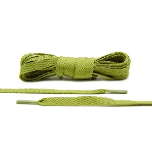 Olive Flat Shoe Laces