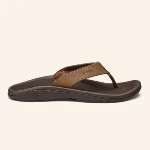 Olukai Men's 'Ohana Tan/Dark Java 101103448