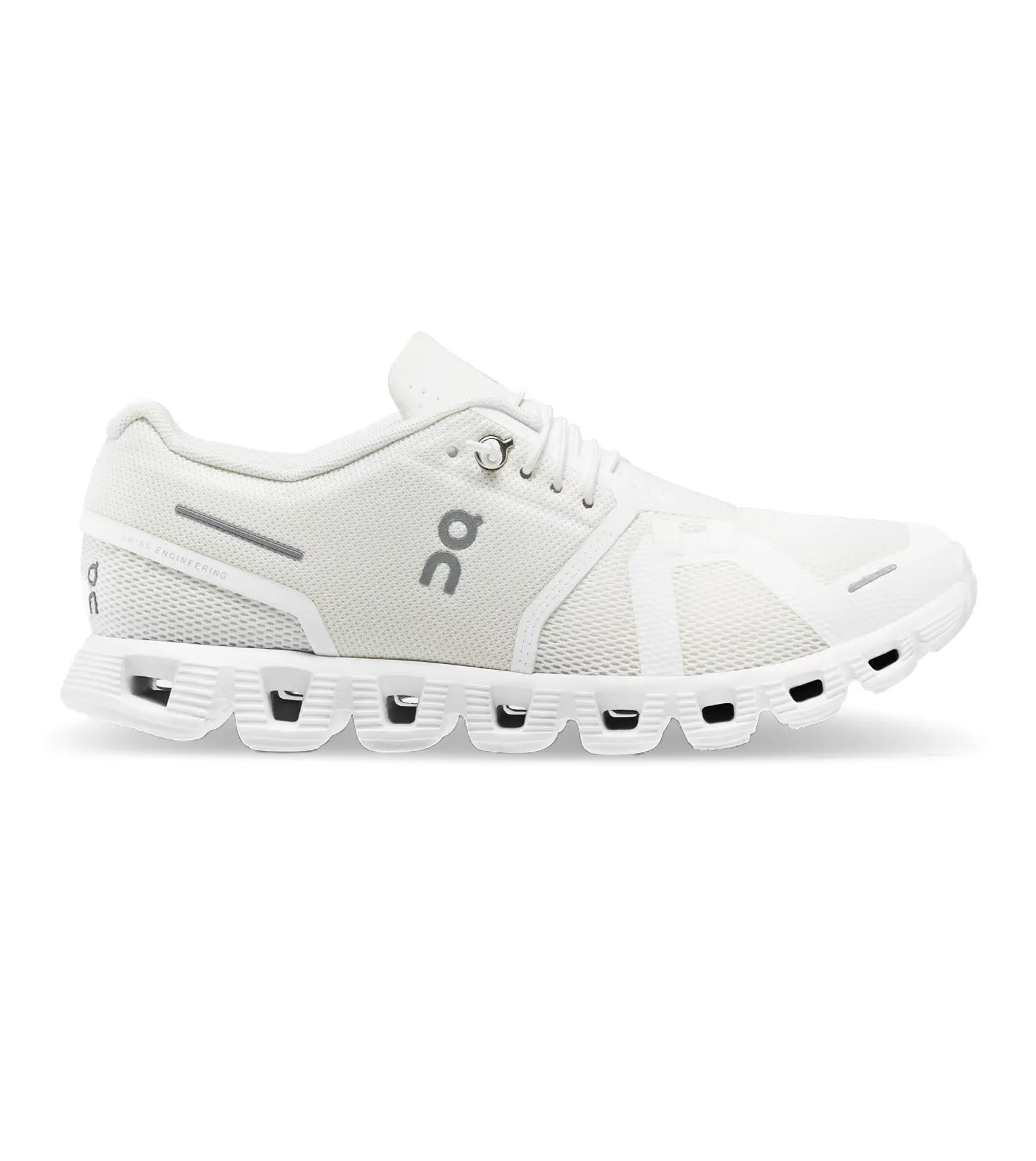 ON RUNNING Cloud 5 Women's Running Shoe, in Undyed-White & White