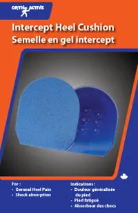 Ortho Active Intercept Heel Cushions