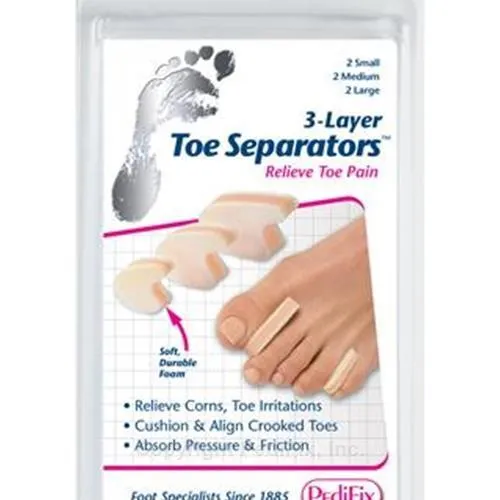 Pedifix 3-Layer Toe Separators