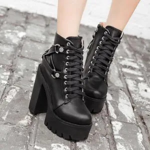 Pentagram Strap High Heel Shoes SD00309