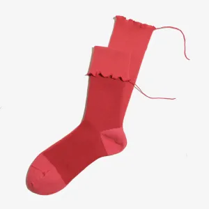 Pink/Red "Pink Lady" Himukashi Socks