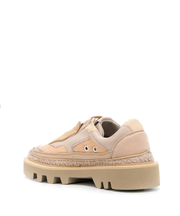 Protect Hybrid low-top sneakers - beige