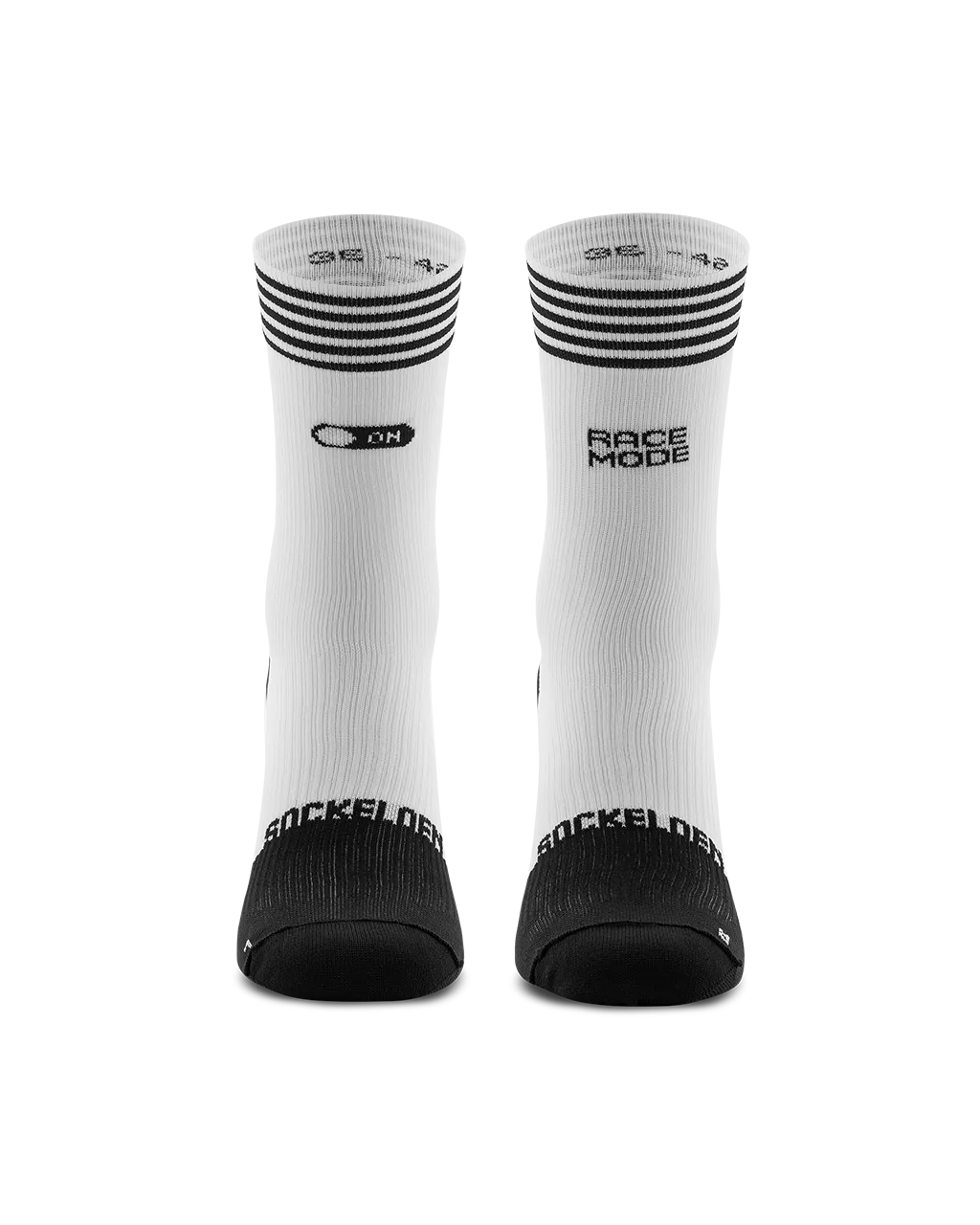 Race mode low compression socks