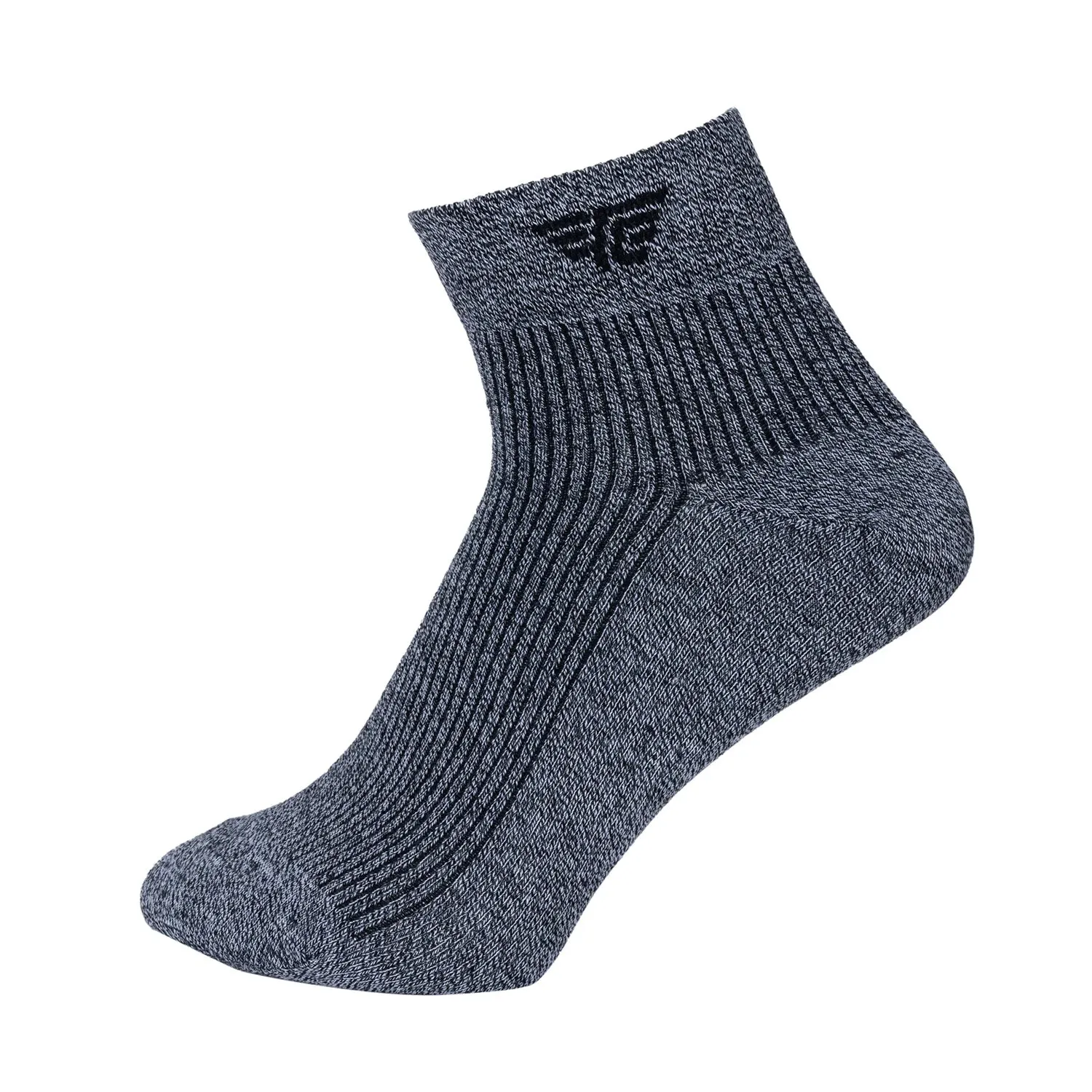 Red Tape Melange Ankle Length Socks for Men | Pack of 3