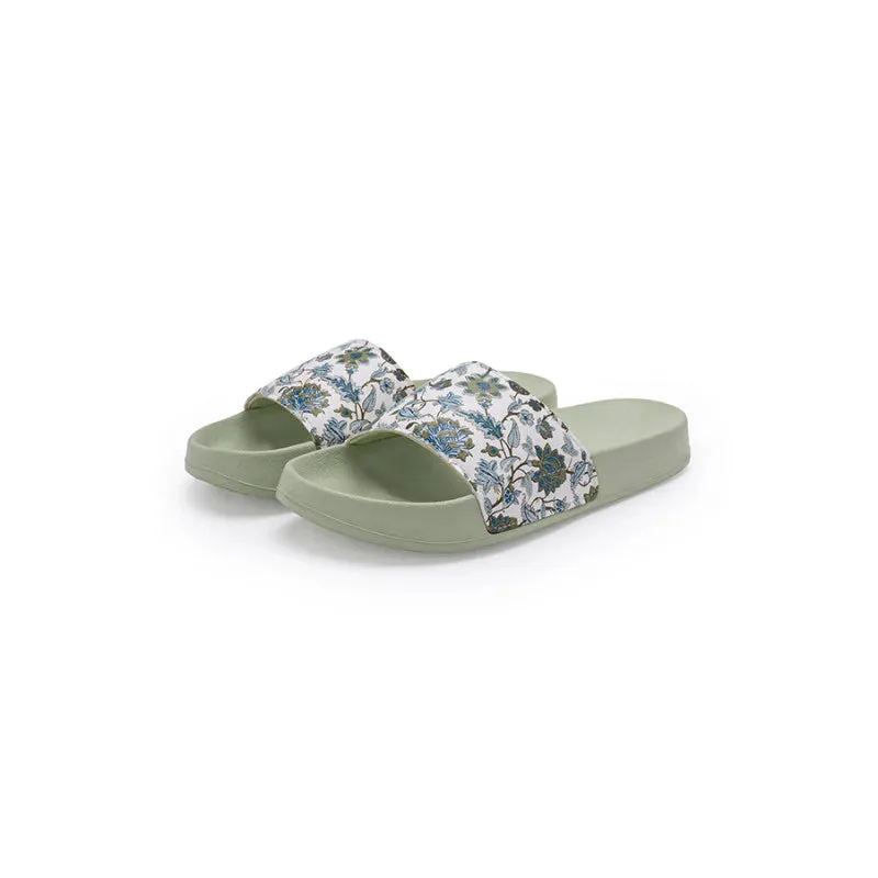 RedTape Women Green Sunnies Sliders