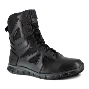 Reebok Sublite Cushion 8" Tactical Waterproof Boots with Side Zipper - RB806