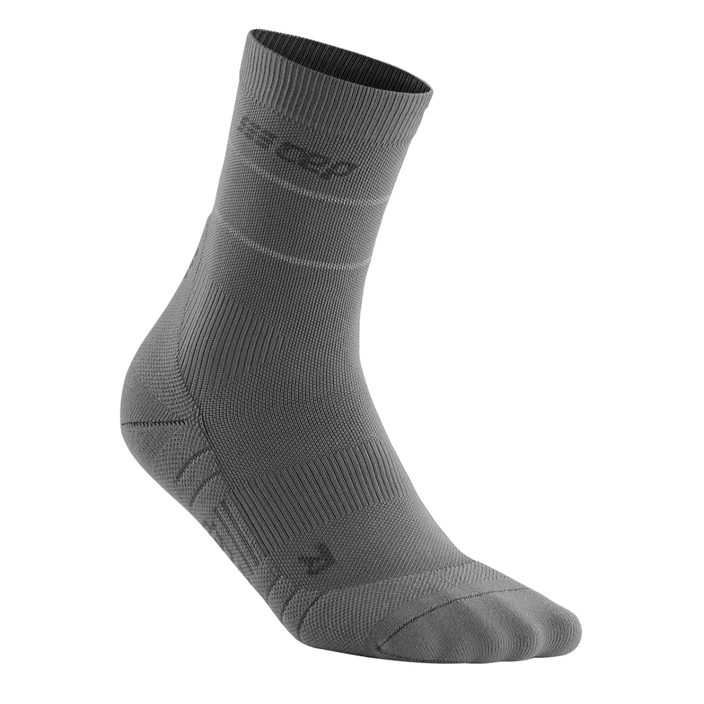 Reflective Mid Cut Compression Socks, Men