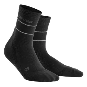 Reflective Mid Cut Compression Socks, Men